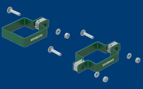 Система кріплення сітчастих огорож Система кріплення сітчастих огорож DoorHan